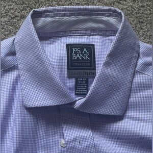 Jos. A. Bank Men's Small Purple Dress Shirt